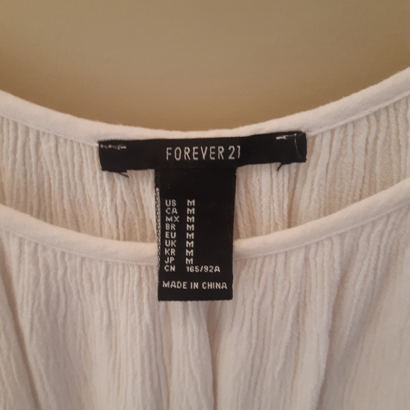 White flowy top - Picture 3 of 3